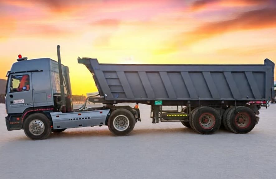 35 CBM Tipper Truck Waste Disposal Dubai