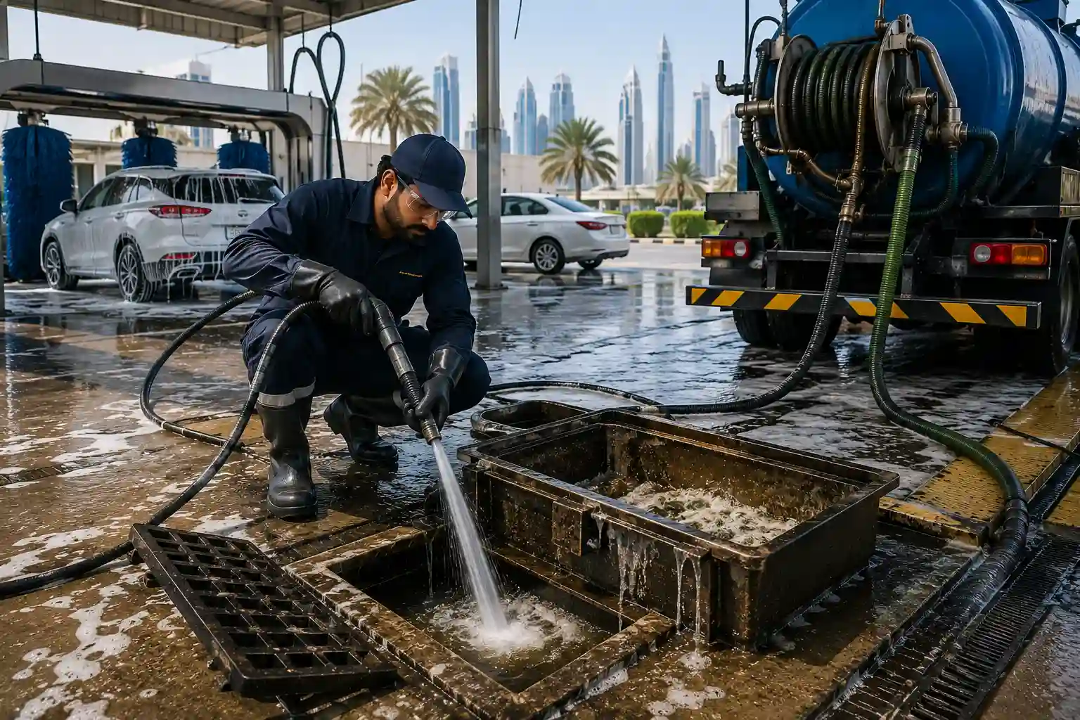 The Problem — Why Car Wash Drainage Fails