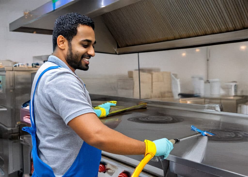 Ensure Fire Safety & Hygiene with Expert Kitchen Hood Cleaning