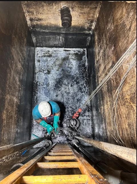 Industrial Sewage Tank Cleaning at a Dubai Food Factory — What Happens When It's Left Too Long