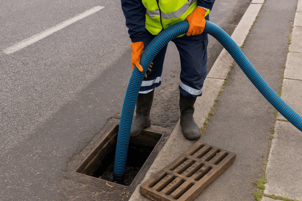 Expert Street Drain Cleaning in Dubai