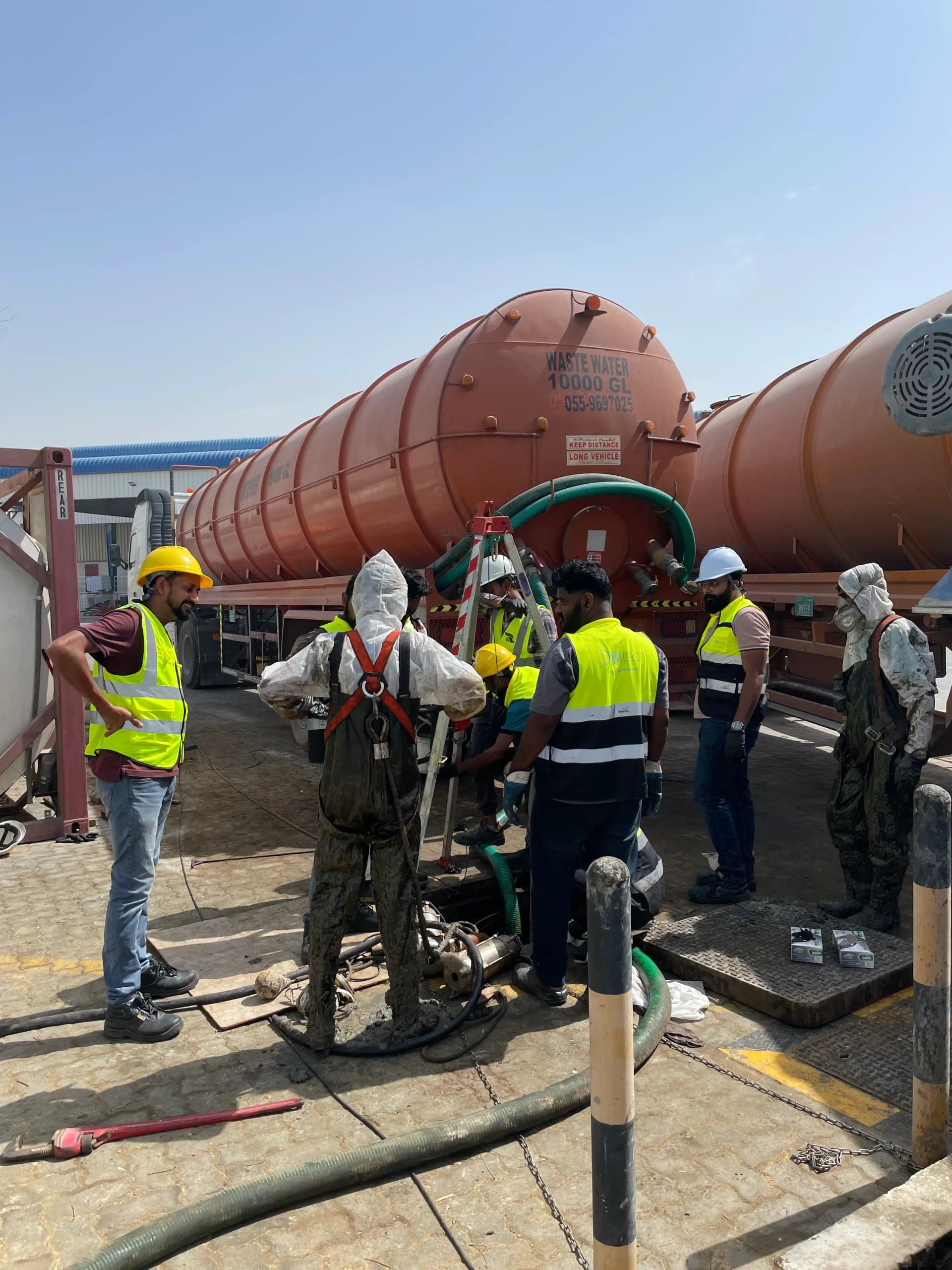 Chemical Tank Cleaning Services in Dubai