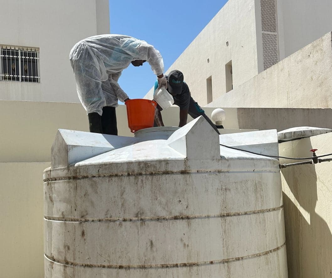 What a Compliant Water Tank Cleaning Looks Like